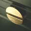 Modern Hammered Brass Half Moon Cabinet Pull