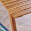 Ensemble repas en teck avec coussins Orchard Hill-36520717-36520718
