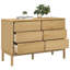 Solid Wood Rectangle Accent Chest-1430989774