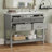 36" Bathroom Vanity with Ceramic Sink-55627747