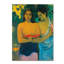 « two tahitian féminine 1899 », reproduction d’art sur toile tendue-12227162