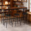 Ensemble de table de bar et chaises pour 3