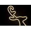 74 x 40 cm Reindeer Neon Effect Rope Light Silhouette with 90 LEDs for Indoor and Outdoor Christmas Display-233504560