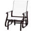 Fauteuil oscillant d'extérieur Outsunny (excluant la table)