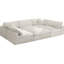Canapé modulaire en velours réversible Cozy-1894386528