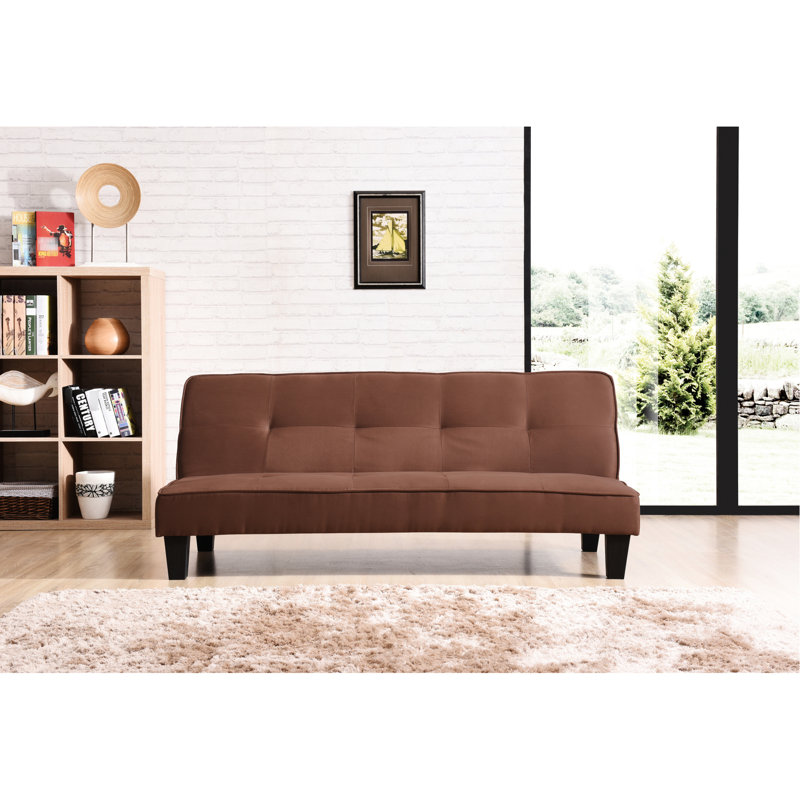2 lits en délicieux chocolat - rembourrage en mousse confortable et microfibre élégante, poids du colis de 45 lb avec housse capitonnée élégante, 67 po Largeur X 32 Profondeur 29 Hauteur