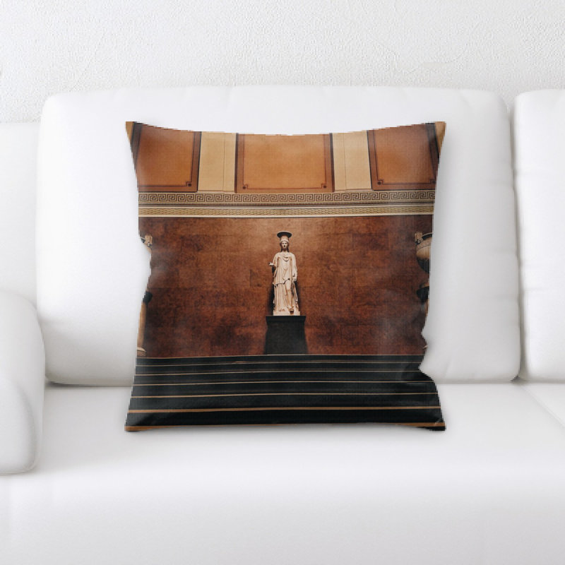 Statue Square Pillow Cover & Insert