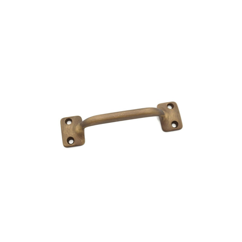 Antique Brass Window Bar Sash Lift, 5"