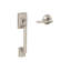 Century Lower Half Handleset and Latitude Door Lever Set (Deadbolt Sold Separately)-22437684-59673965