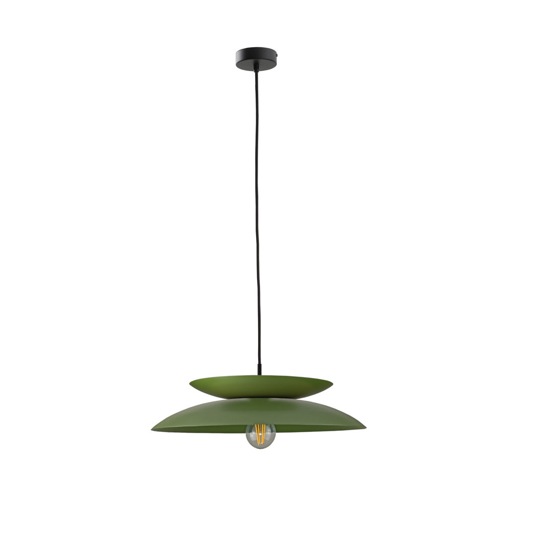1 - Light Matte Black Dome Pendant
