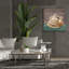 Art mural sur toile Winston Porter «Coffee And Co 1 Teal and Gray» par Janelle Penner-1703064442