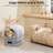 Automatic cat litter box,self-cleaning,65L,APP control
