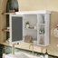 Armoire de rangement murale avec porte miroir
