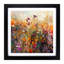 Wildflowers Glitch Art No.3 - Framed Print-1391316164