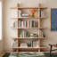 Casey Large Bookcase Dark Brown-1554431099