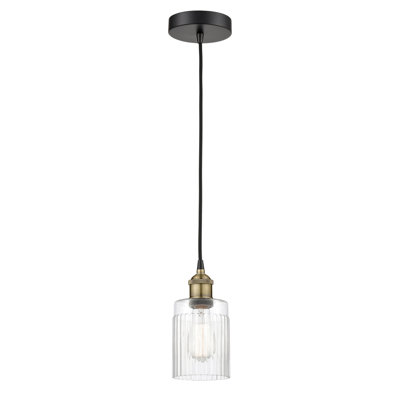 Luminaire suspendu cylindrique à 1 lumière Kamena