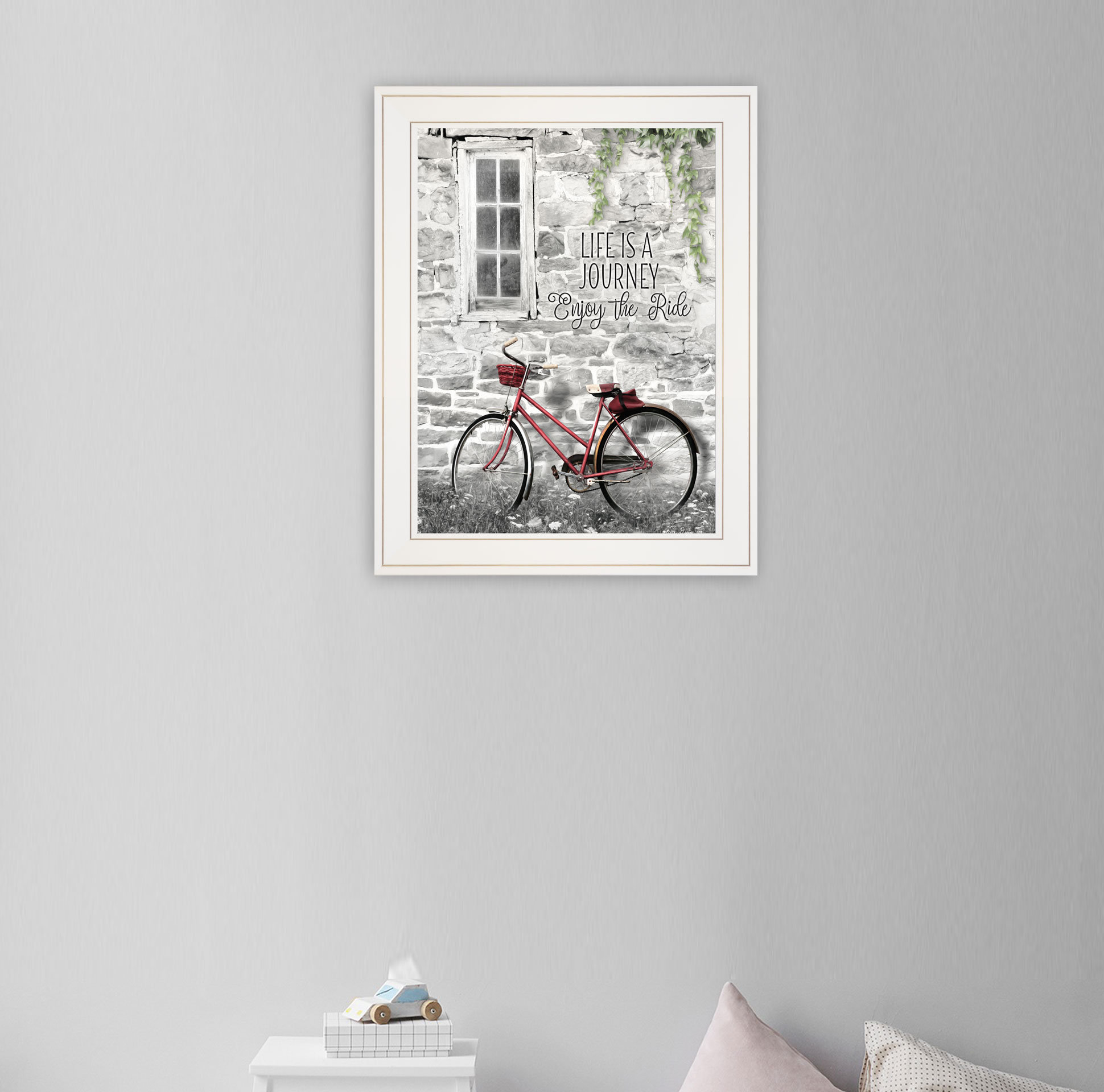 Wall Art - Life Is a Journey, Enjoy the Ride