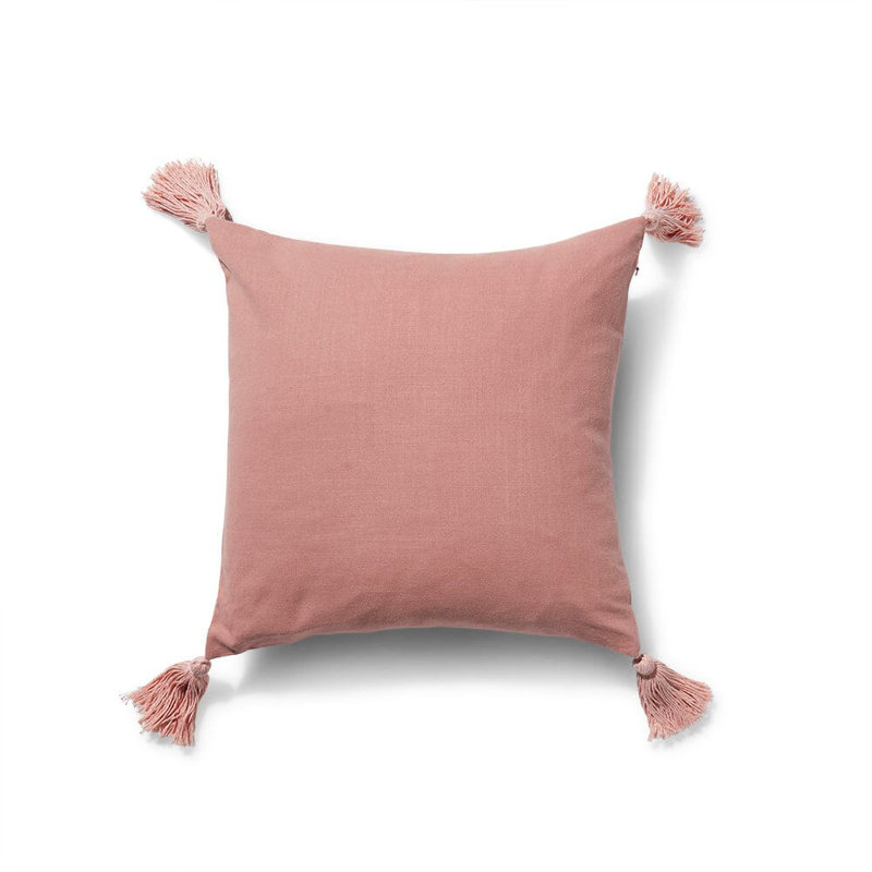 Sohara Square Euro Pillow Cover, Pink