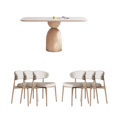 Table de salle à manger double épaisseur