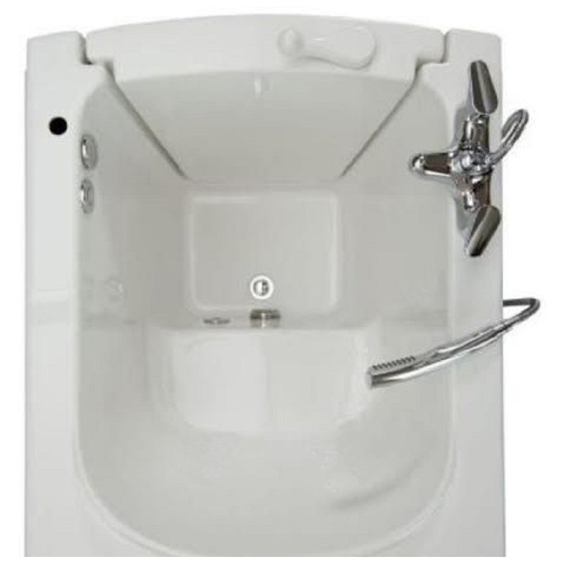 33'' x 33'' Air Fiberglass Bathtub with Faucet