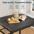 Modern 3-Piece Dining Room Set with Under-Table Storage, Kitchen Table and Chairs for 2 with Ergonomic Chairs, Space-Saving Dining Set for Kitchen & Living Room-1413399895-1413399894