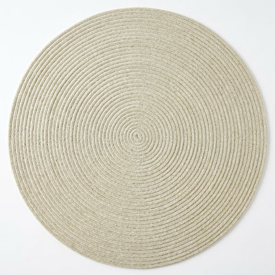 Tapis d'intérieur réversible en laine tressée Bristol