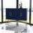 Aviva 59.8 Sideboard with Adjustable Shelves, Rectangular Metal Handles and Legs,Dining cabinet,Buffet table-497018635