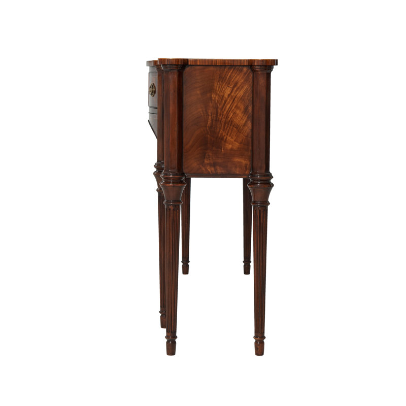 English Cabinet Maker 68'' W Console Table