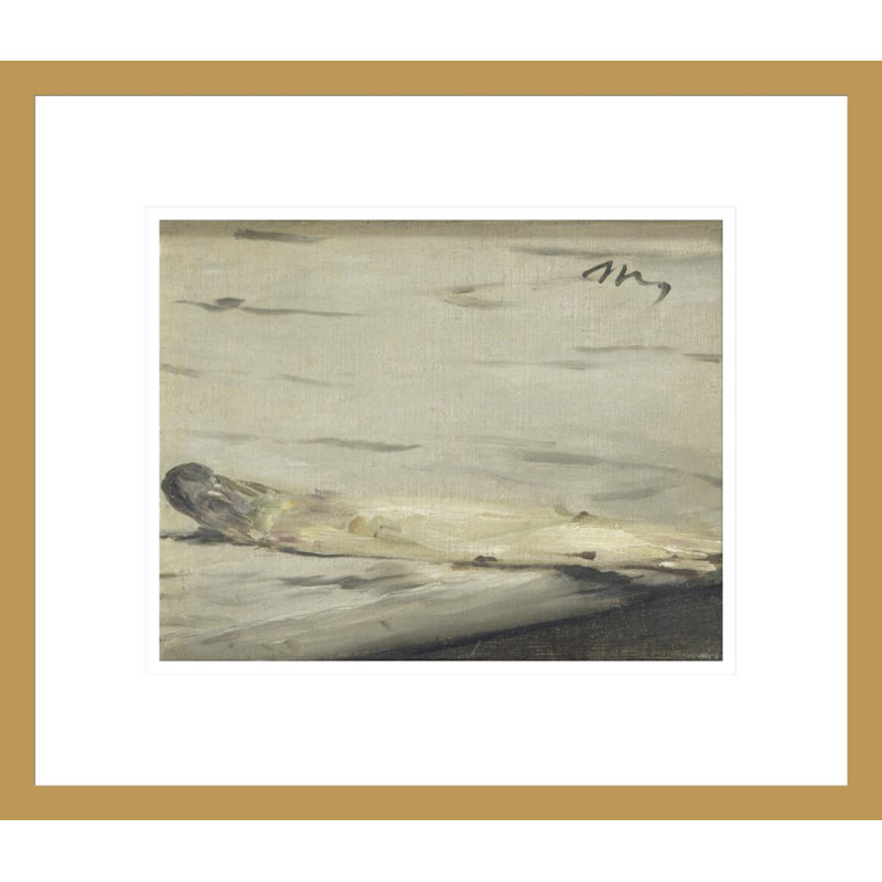 Asperge d'Edward Manet, impression giclée sur cadre, H 13,75 po x l 15,96 po
