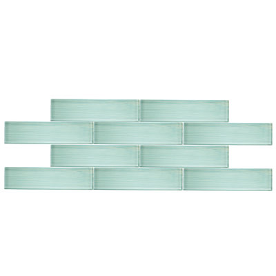 3" x 12" Glass Subway Tile