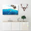 Eagle Hunting For Fish Painting - Wrapped Canvas-56655673