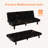 66 Inch Velvet Living Room Sofa-1117345373