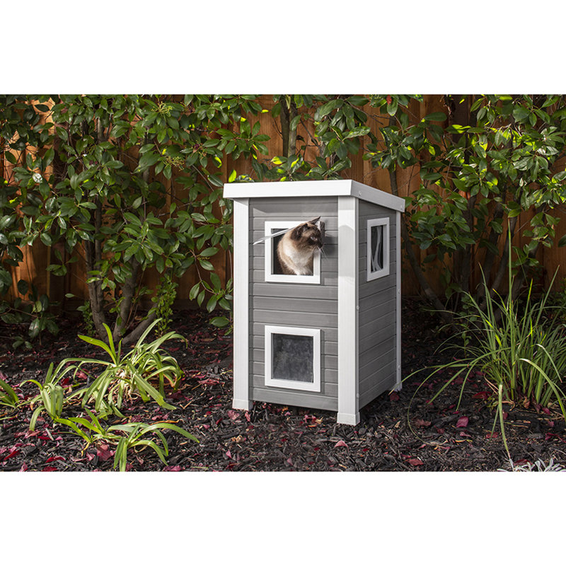 Maison d'extérieur pour chat Demarquez