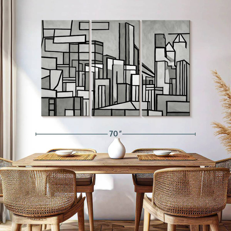 Sireci Portland Cityscape, 36" H x 57" W