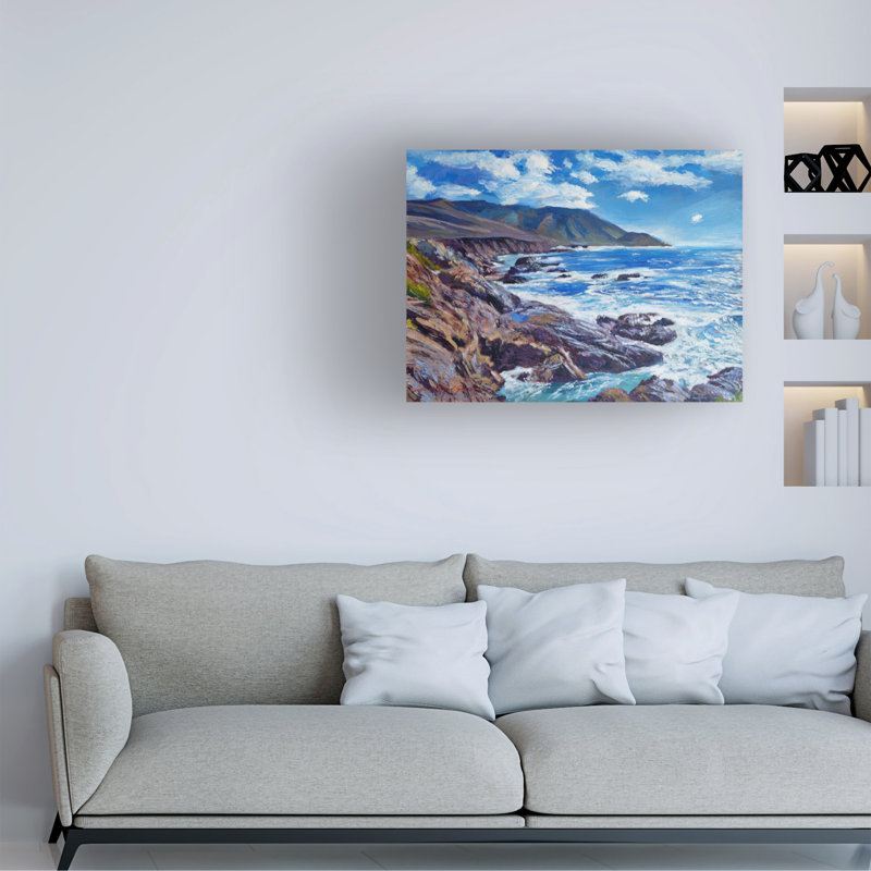 Œuvre sur toile, bolivaire David Lloyd Glover, H 24 po x l 32 po