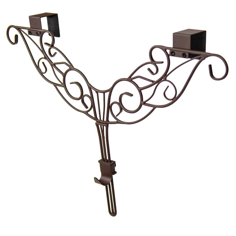 Cintres de porte d'entrée avant, Brun, H 19,5 po x l 24 po x P 3,37 po