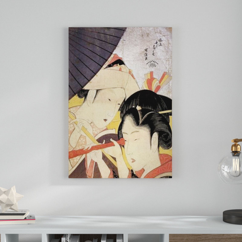 Hokusai - Wrapped Canvas Painting, 90cm H x 60cm W x 1.8cm D