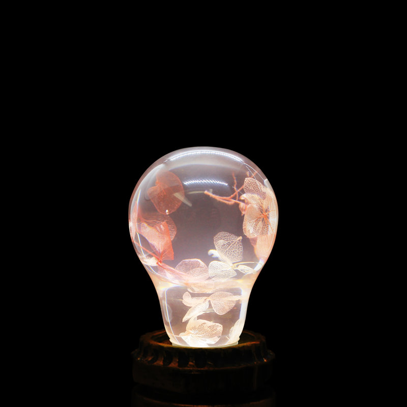Lampe de table en bois 9,8 po Ghugas