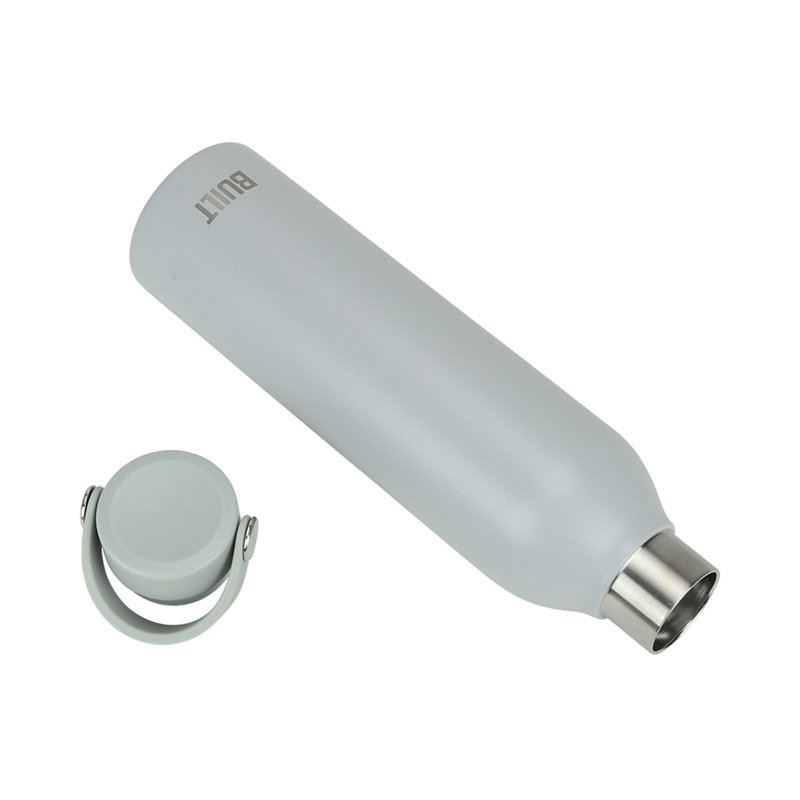 Built NY Cascade 24 oz. Double Wall Vacuum Insulated Stainless Steel Bottle, Gray