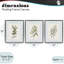 Ensemble d'herbes de cuisine sur cadre flottant géométrique 3 pièces, design par Diannart-1103738804-1103738805
