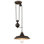 Luminaire suspendu en forme de dôme à 1 lumière Iron Hill