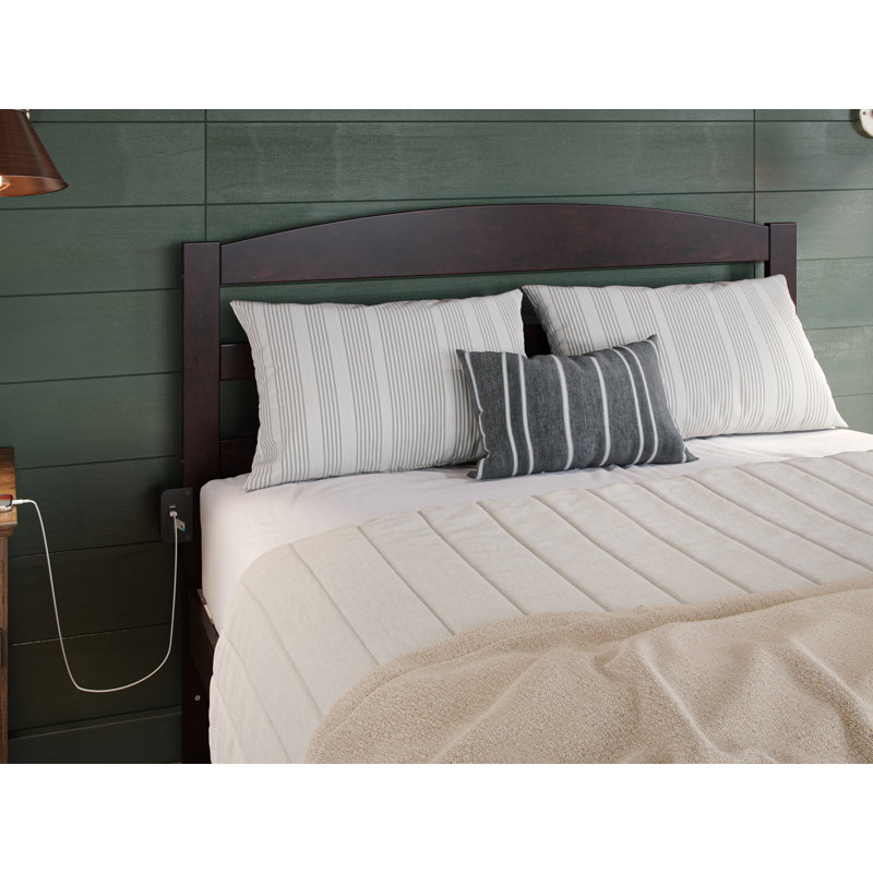 Elliana Solid Wood Headboard, Full, Espresso