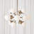 16 - Light Dimmable Sputnik Sphere Chandelier