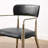 Bittor Faux Leather Armchair-319004838