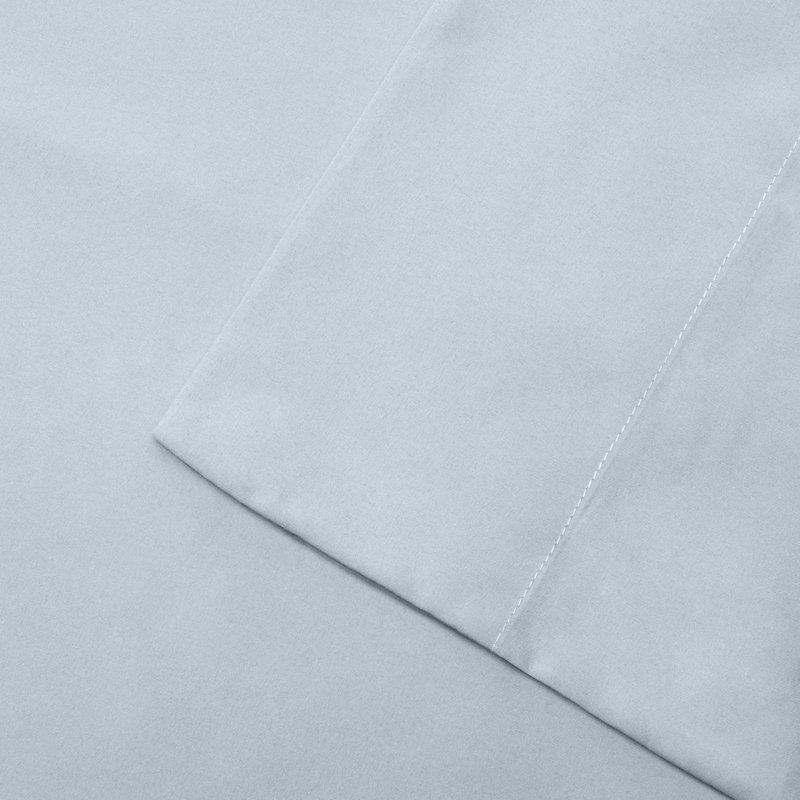 Blue Full Deep Pocket Microfiber Sheet Set