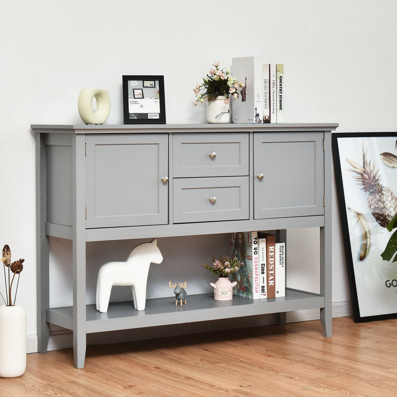 46'' Console Table, Gray