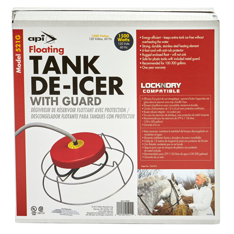 No Power Source Required / Manual De-icer
