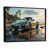 Black Floater Framed