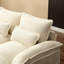Canapé modulaire en U en chenille avec tissu en U élégant et pratique en tissu, meubles