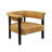 35.43'' W Vintage Genuine Leather Accent Armchair with removable back cushion-580109528-580109527